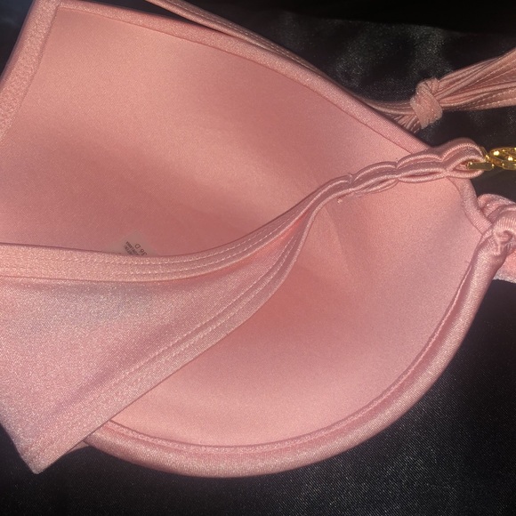 Victoria’s Secret Coral Pink Push Up Halter Bikini - Picture 5 of 13